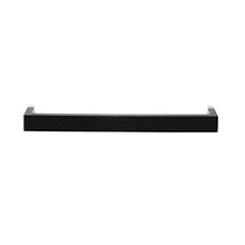 Kartell Rail, Portasciugamani in plastica, 7.5x45x4 cm, Nero lucido