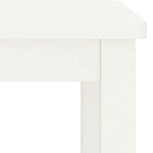 vidaXL Comodini 2pz Bianco 35x30x47 cm Pino Massello
