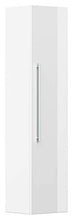 Set di mobili da bagno Firenze 60 (3 parti/A) incl. specchio a LED bianco lucido