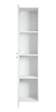 Saturnus, Armadietto da bagno, 130 cm, colore bianco