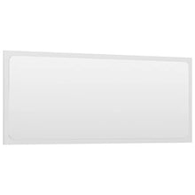 vidaXL Set Mobili da Bagno 2 pz Bianco Lucido in Legno Multistrato
