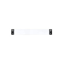 Kartell Rail, Portasciugamani in plastica, 7.5x30x4 cm, Cristallo