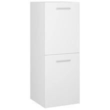 vidaXL Armadio da Bagno Bianco 30x30x80 cm in Legno Multistrato
