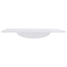 vidaXL Lavabo da Incasso 800x460x130 mm in SMC Bianco