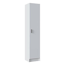 13Casa Kawai A1 - Armadio multiuso, Melamina, Bianco, 37 x 37 x 180 cm