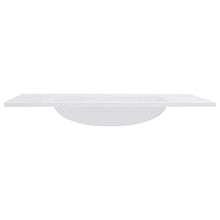 vidaXL Lavabo da Incasso 750x460x130 mm in SMC Bianco