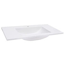 vidaXL Lavabo da Incasso 600x460x130 mm in SMC Bianco