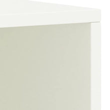 vidaXL Comodino Bianco 35x30x40 cm in Legno Massello di Pino