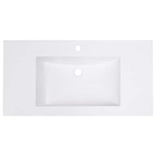 vidaXL Lavabo da Incasso 750x460x130 mm in SMC Bianco
