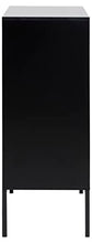 Actona Cassettiera Seaford III Rovere Naturale Nero