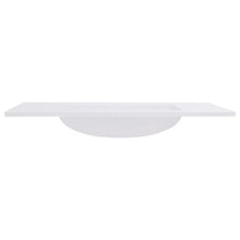 vidaXL Lavabo da Incasso 600x460x130 mm in SMC Bianco