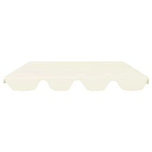 vidaXL Baldacchino per Dondolo Giardino Rosso Vino 226x186 cm 270 g/m²