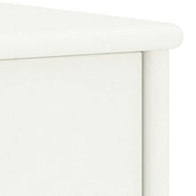 vidaXL Comodini 2pz Bianco 35x30x40 cm Pino Massello