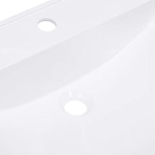vidaXL Lavabo da Incasso 900x460x130 mm in SMC Bianco