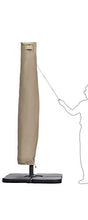 Sekey Ombrellone Copertura, 250×40/70/50cm,Taupe