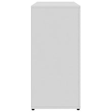 vidaXL Credenza bianca, 80 x 36 x 75 cm, truciolato