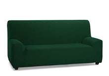 Martina Home Tunez Custodia di divano 1 posto 70-110 cm Verde bottiglia, tela - Arredi Casa