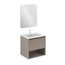 Amizuva Niwa Mobile da bagno, in legno, 60 cm, 3 pezzi