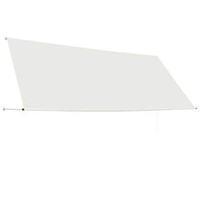 UnfadeMemory Tenda da Sole Retrattile 350x150 cm Crema