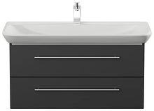 Mobile bagno con lavabo Geberit MyDay 100cm nero satinato