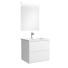 Salgar Optimus Set Mobile da Bagno, Truciolato, Bianco, Extra Grande