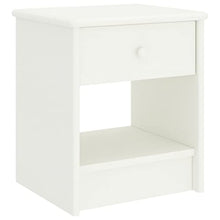 vidaXL Comodini 2pz Bianco 35x30x40 cm Pino Massello