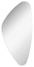 Fackelmann Mirrors Elemento a Specchio, Organico, Argento, 55 x 89 cm