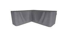 SORARA Copertura Protettiva Divano angolare, Grigio, 235x235x100 cm - Arredi Casa
