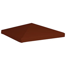 VidaXL - Telo superiore per gazebo 310 g/m², 3 x 3 m, colore: Terracotta