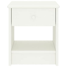vidaXL Comodini 2pz Bianco 35x30x40 cm Pino Massello