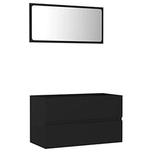vidaXL Set Mobili da Bagno 2 pz Grigio Cemento in Truciolato