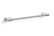 Zack 40421 - Barra portasciugamani "Atore", in acciaio INOX opaco