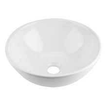 Lavabo da bagno, bianco, 32 x 32 x 14 cm, realizzato in ceramica alla moda