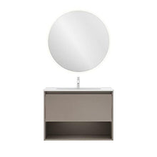 Amizuva Niwa Mobile da bagno, in legno, 80 cm, 3 pezzi