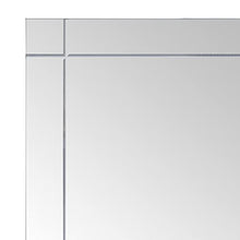 vidaXL Specchio da Parete Specchiera a Muro Elementi Decorativi per la Casa Decorazioni Murali Complementi di Arredo 60x50 cm in Vetro