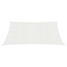 vidaXL Vela Parasole 160 g/m² Bianca 4x5 m in HDPE