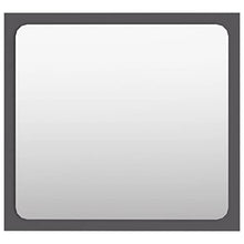 vidaXL Set Mobili da Bagno 2 pz Grigio in Truciolato