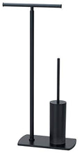 Gedy Florida Colonna in Acciaio Inox, Nero, 15,3x34,3x64,4
