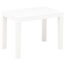 vidaXL Panchine da Giardino 2 pz Bianco in Plastica