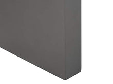 Beliani Panchina da Giardino in Simil Cemento Grigio 3 Posti 40 x 150 x 40 cm TARANTO