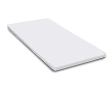 DINAFLEX® Materasso SOTTOCOSTO, MORFEO Topper 80X190, Alto 8 CM in Poliuretano ESPANSO WATERFOAM, Ortopedico Anallergico E ANTIACARO, Extra Comfort