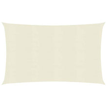 vidaXL Vela Parasole 160 g/m² Crema 2x4,5 m in HDPE