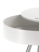 Wink Design Spok Comodino, Legno, Bianco, 45.5x45.5x53 cm
