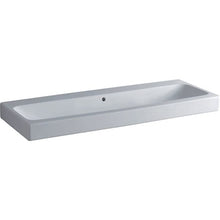 Keramag iCon - Lavabo, larghezza 120 cm Bianco; senza foro