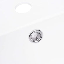 vidaXL Lavabo da Incasso 605x460x105 mm in SMC Bianco