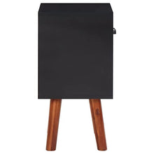 lyrlody Comodino, Multiuso 15.7inx11.8inx22.8in Pratico Comodino Stabile Elegante con Cassetto per Soggiorno