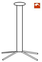 HBCOLLECTION® Traspirante Telo di Copertura per sedie e Tavolo Tondo 163cm griogio