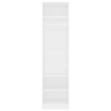 FAMIROSA Armadio Bianco 50x50x200 cm in Truciolato
