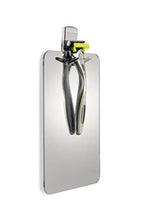 Croydex, Specchio da doccia con supporto per rasoio, Argento (silber), acrilico