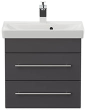 Mobile bagno con lavabo Villeroy & Boch Avento 55cm antracite satinato